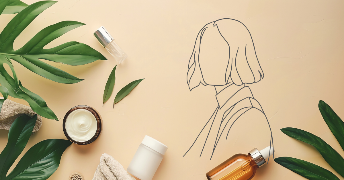 50代女性が美容室のヘッドスパでリラックスし、睡眠が深くなる様子