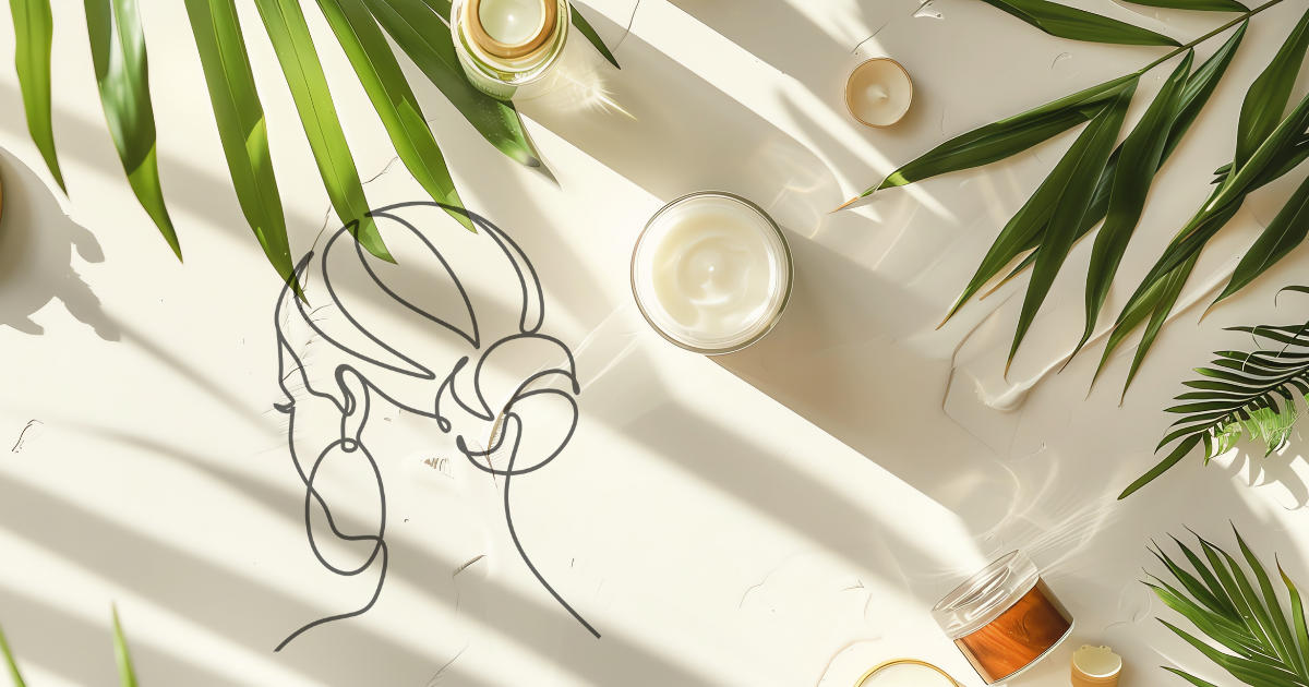 ヘッドスパでリラックスし睡眠の質が高まる40代50代女性のイメージ